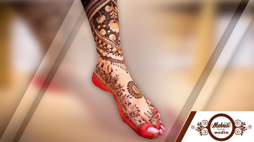 henna designs for legs and feet