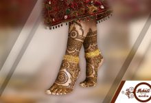Mehndi Design For Legs For Marriage