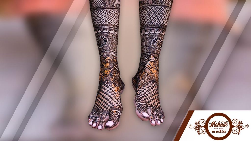 indian mehndi designs for feet