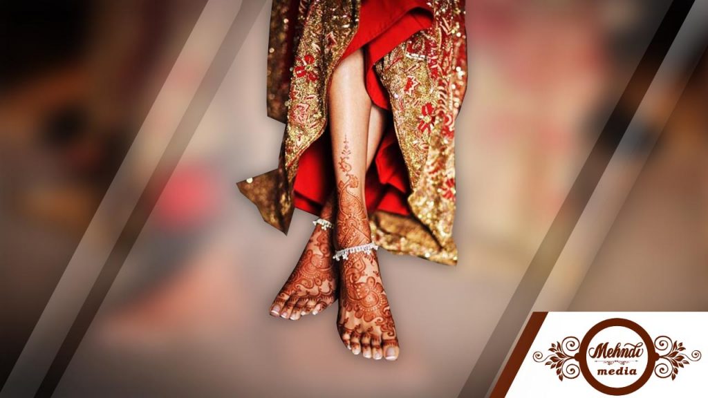 rajasthani bridal mehndi designs for full leg
