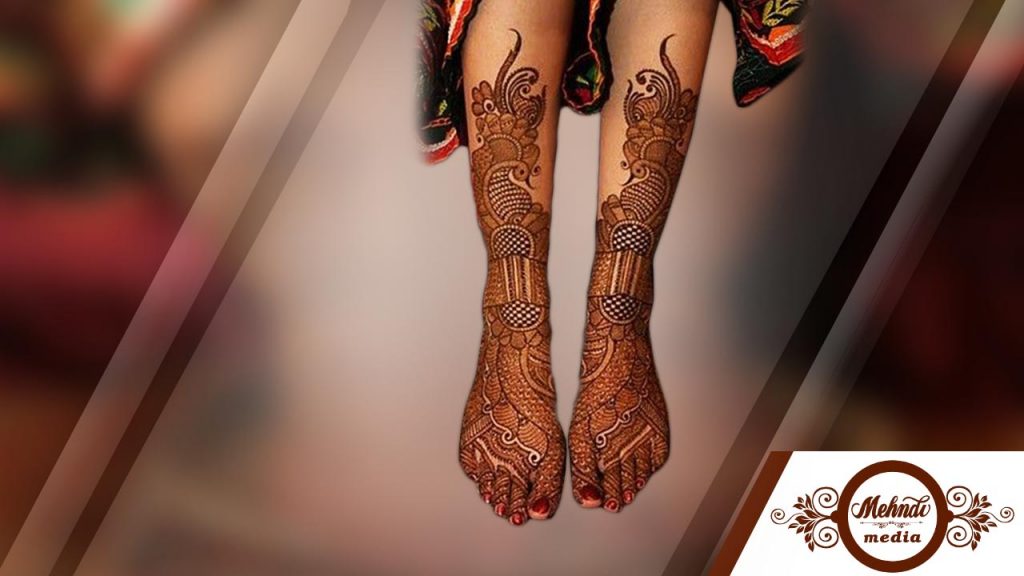 pakistani mehndi designs for legs