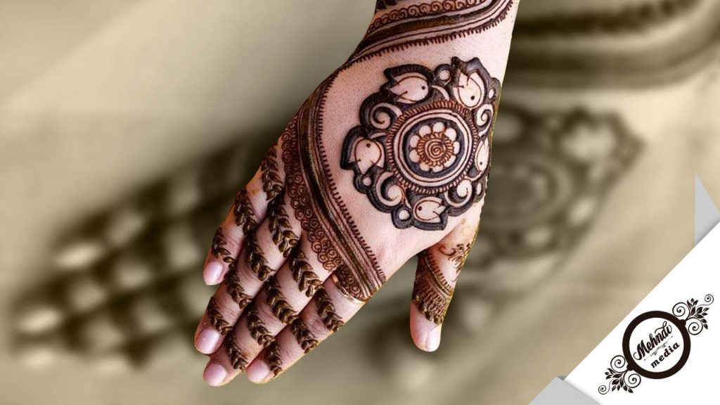 stylish bridal mehndi designs