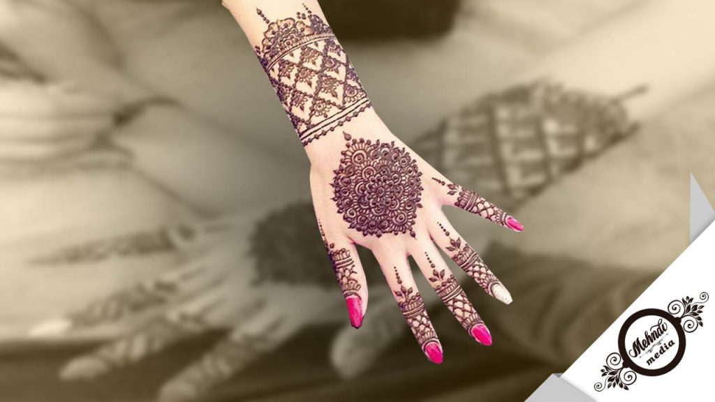 bridal mehndi designs step by step