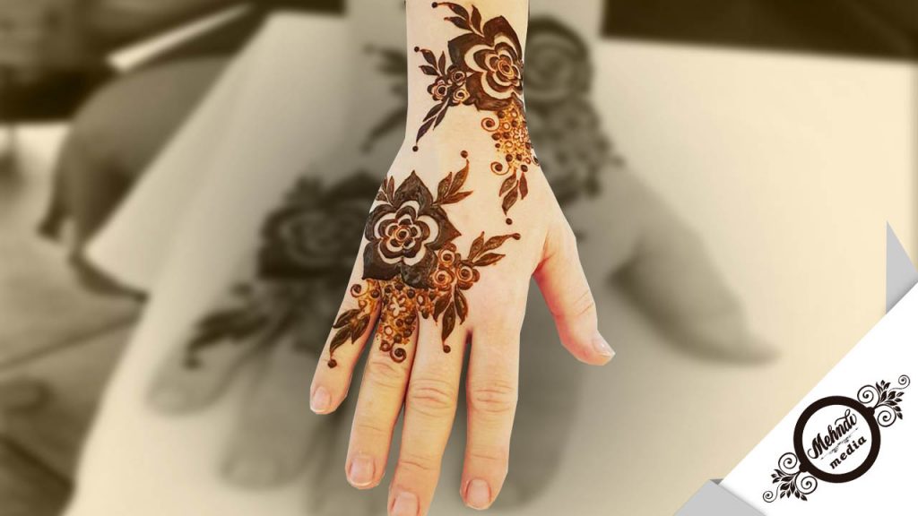 bridal mehndi designs with figures