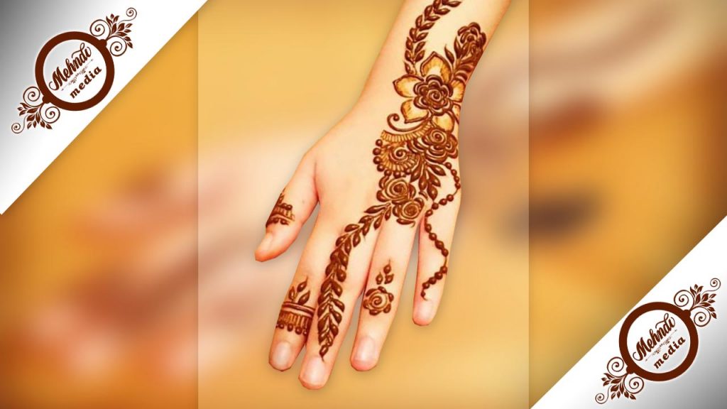 latest pakistani mehndi designs