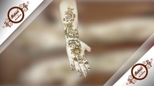 Mehndi hand design