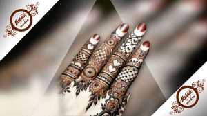 Simple Finger Mehndi Designs