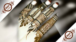 Simple Finger Mehndi Designs