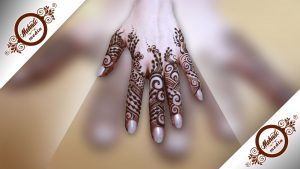 Simple Finger Mehndi Designs