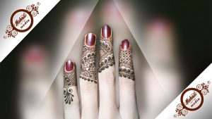Simple Finger Mehndi Designs