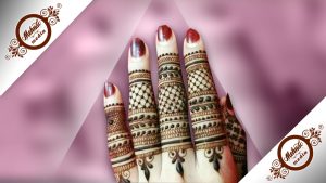 Simple Finger Mehndi Designs