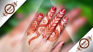 Simple Finger Mehndi Designs