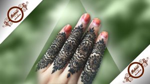 Latest Finger Mehndi Design
