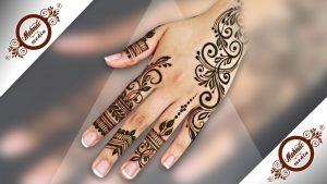 Finger Mehndi Design