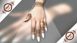 Finger Mehndi Design