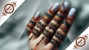 Simple Finger Mehndi Designs