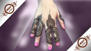 Simple Finger Mehndi Designs